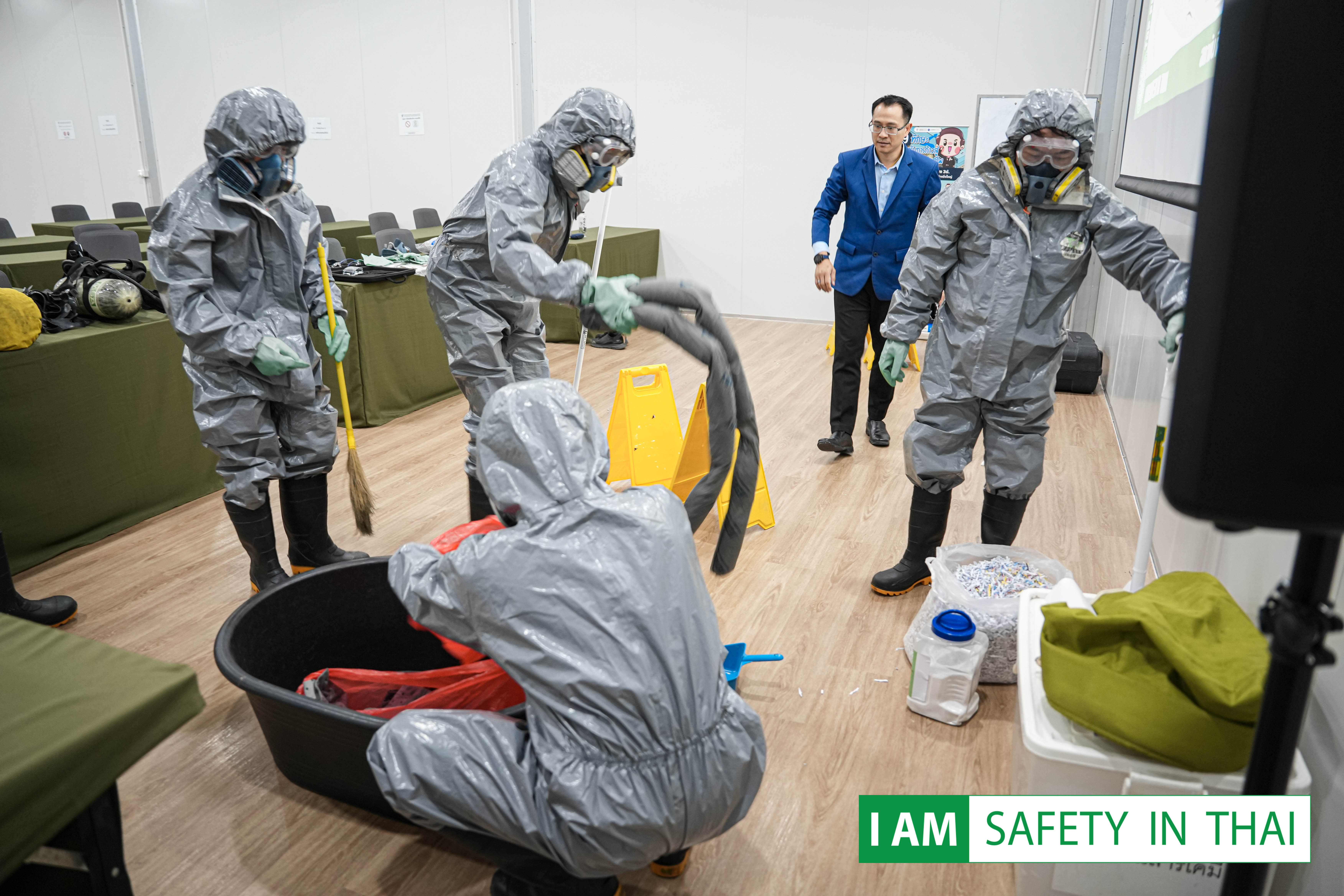 อบรมความปลอดภัยในการทำงาน กับสารเคมีอันตราย